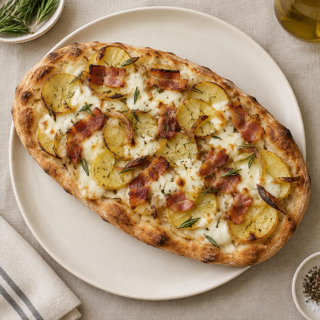 Potato, Rosemary, Bacon & Onions